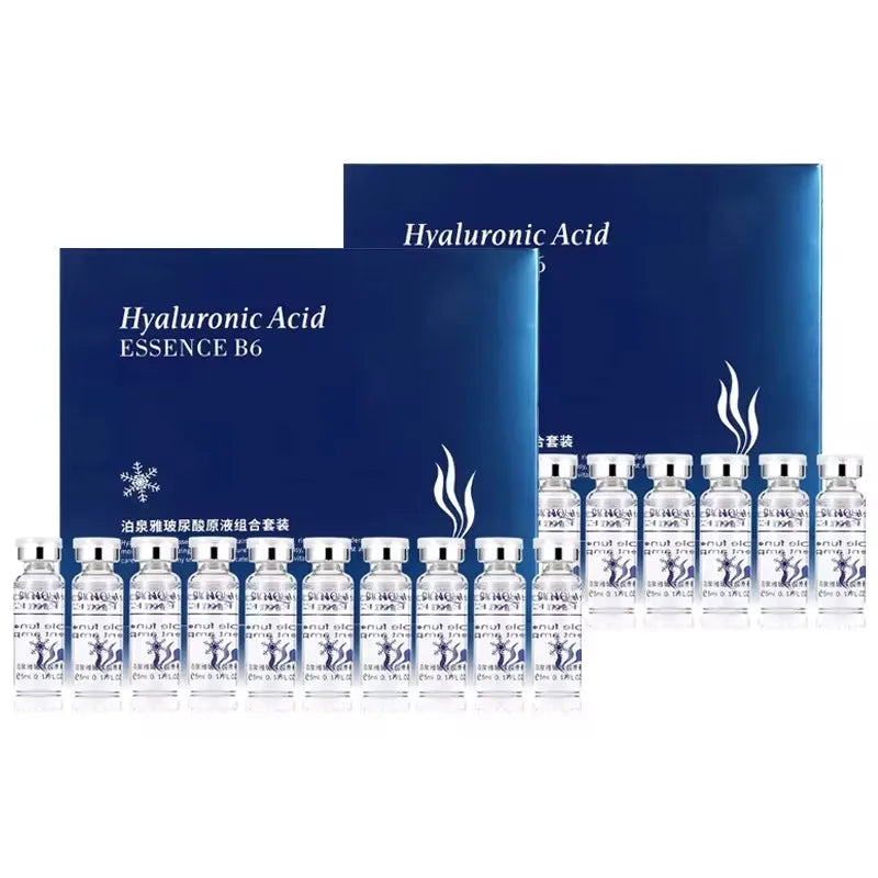 20 pièces BIOAQUA acide hyaluronique sérum soin du visage hydratant raffermissant Essence du visage liquide soin de la peau du visage