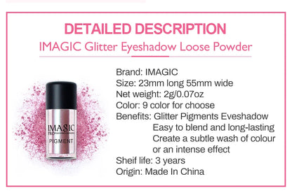 Paillettes fard à paupières