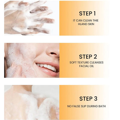 Savon au curcuma  pour le visage et corps