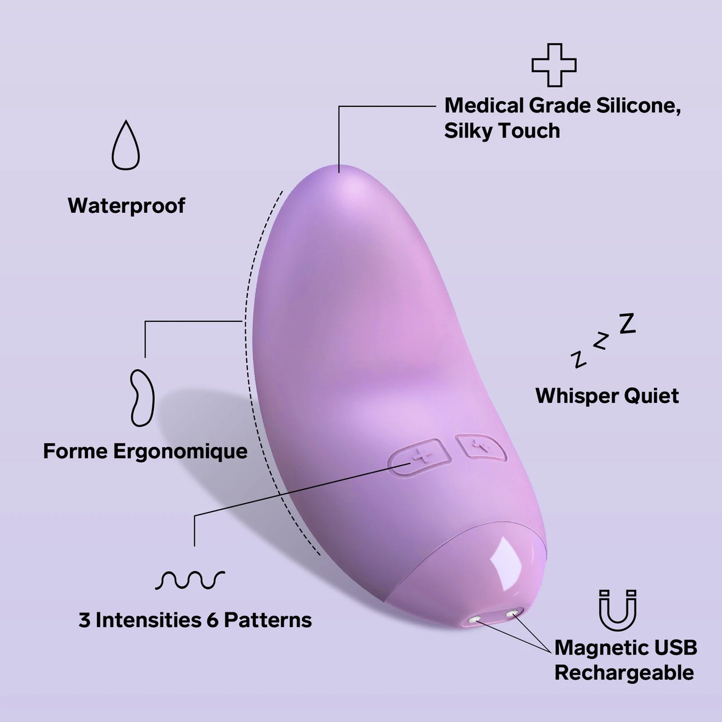 Mini Jouet Portable Clitoris